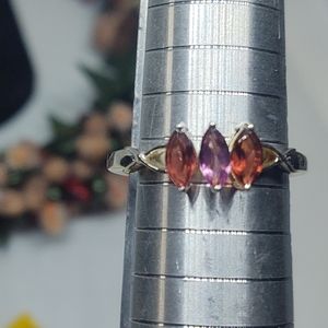 Rhodolite-Mozambique Garnet Ring